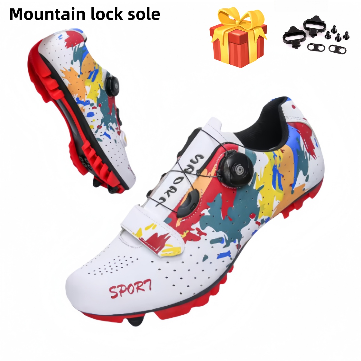 Cycling Commute Shoes - Road Cycling Shoes SPD, Lightweight And