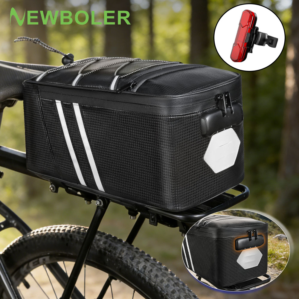 Cycling Journey - Password Lock Bicycle Rear Seat Bag