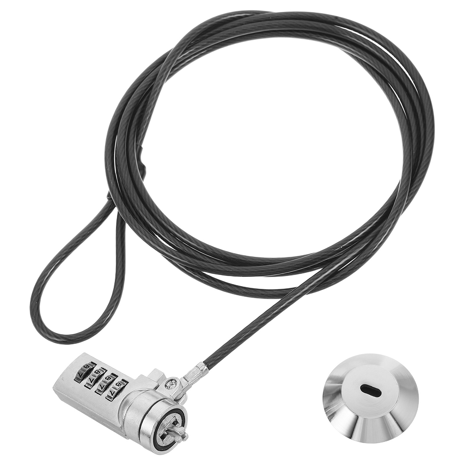Cable Lock Flexible - 1Set Combination Laptop Lock Cable 4-Digit