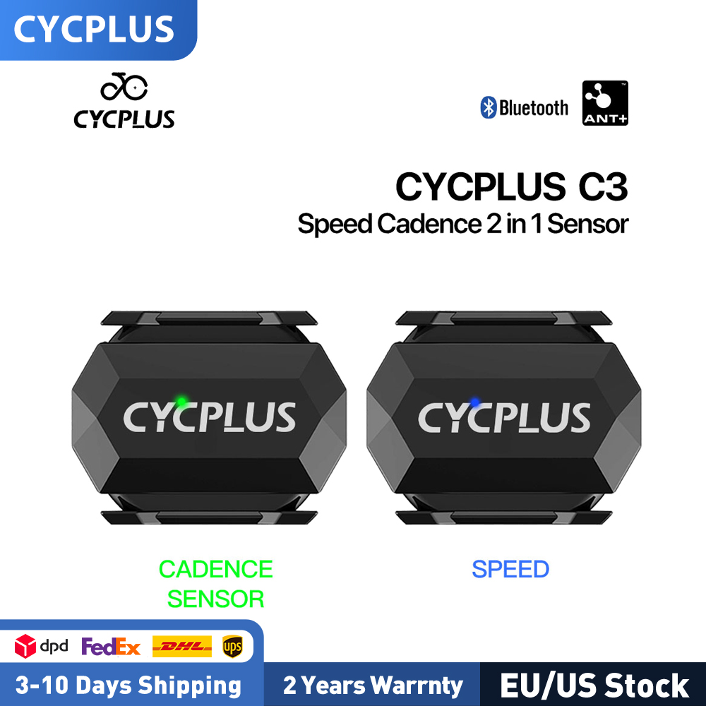 Cycling Commute - CYCPLUS C3x2 Bike Computer Speedometer Cadence