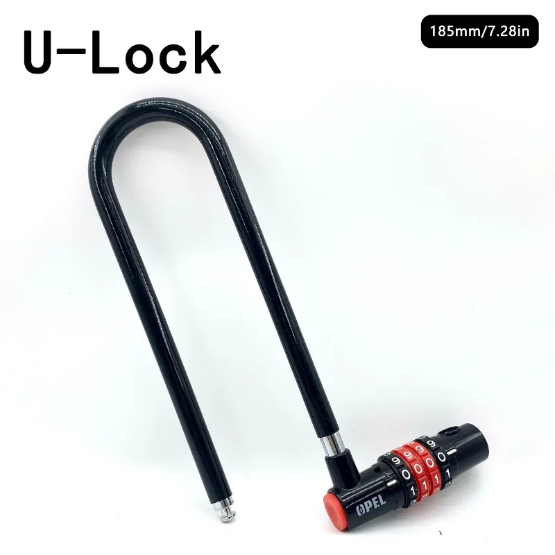 185mm/173mm/50mm Extended U-sh - огляд і ціна Cable Lock Flexible