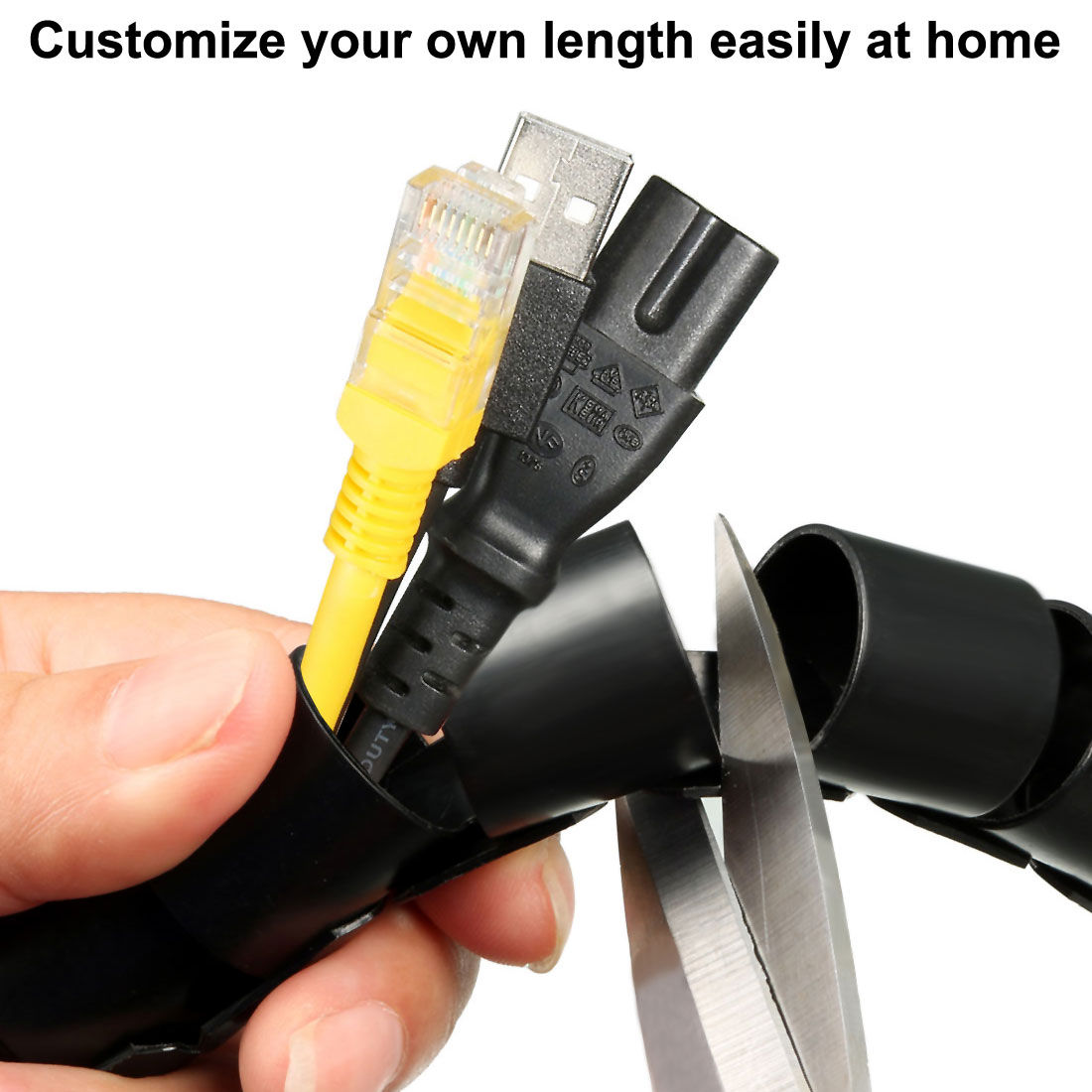 Flexible Spiral Cable Organize - огляд і ціна Cable Lock Flexible