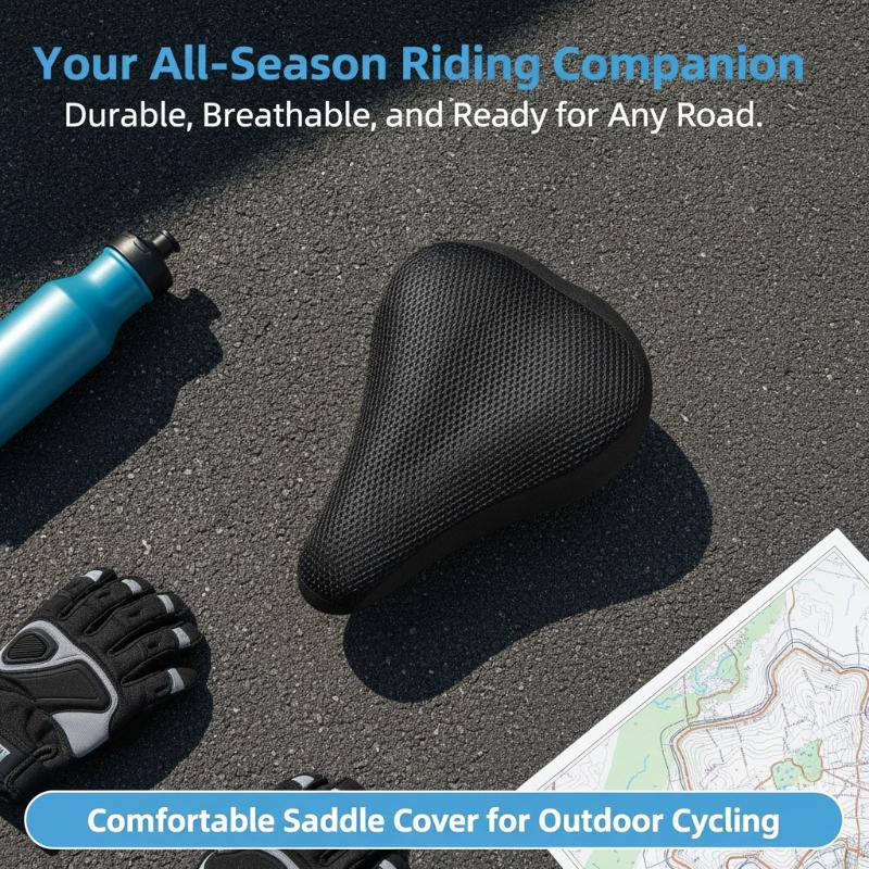1Pcs 3D Soft Bicycle Seat Cush - огляд і ціна Commuting With Road Bike