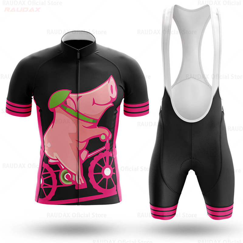 Men's Funny Pig Cartoon Anime  - огляд і ціна Cycling Commuter Shorts