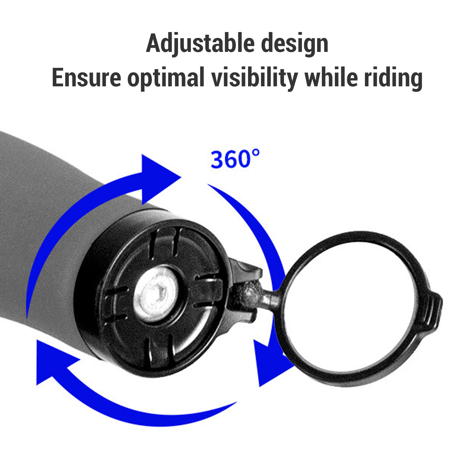 Cycling Bar End Mirror Handleb - огляд і ціна Mirror Handlebar Convex