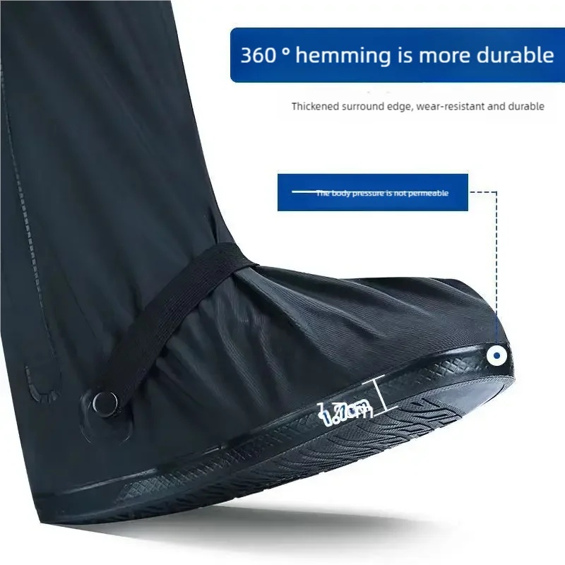Reflective High‑Ankle Rain Boo - огляд і ціна Cycling Commute Shoes