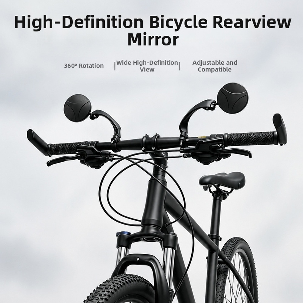 Road Cycling Rearview Mirror f - огляд і ціна Mirror Handlebar Convex