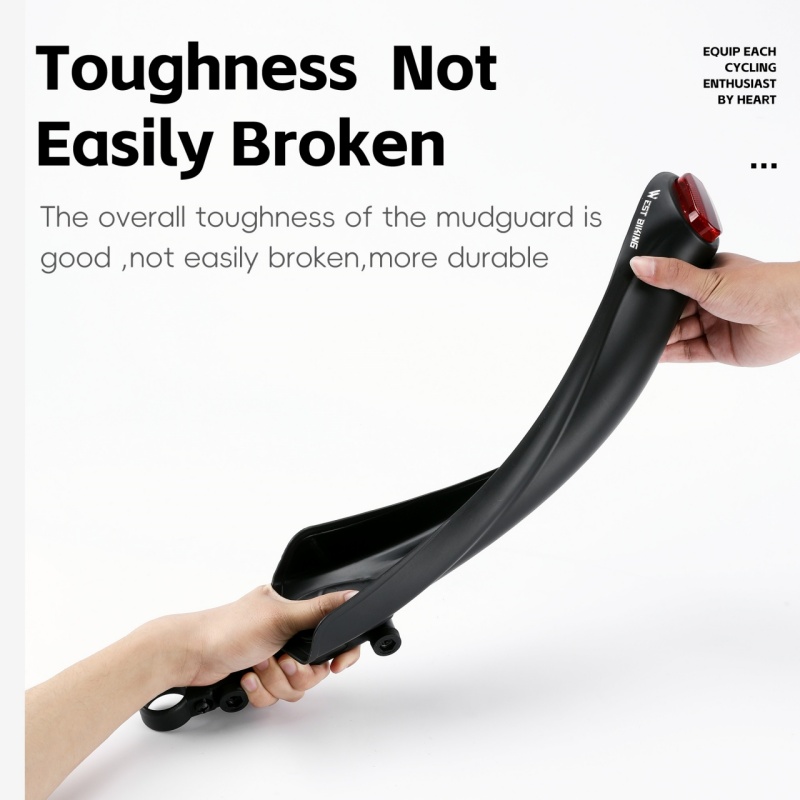 WEST BIKING Reflective Bicycle - огляд і ціна Fender Mudguard Set
