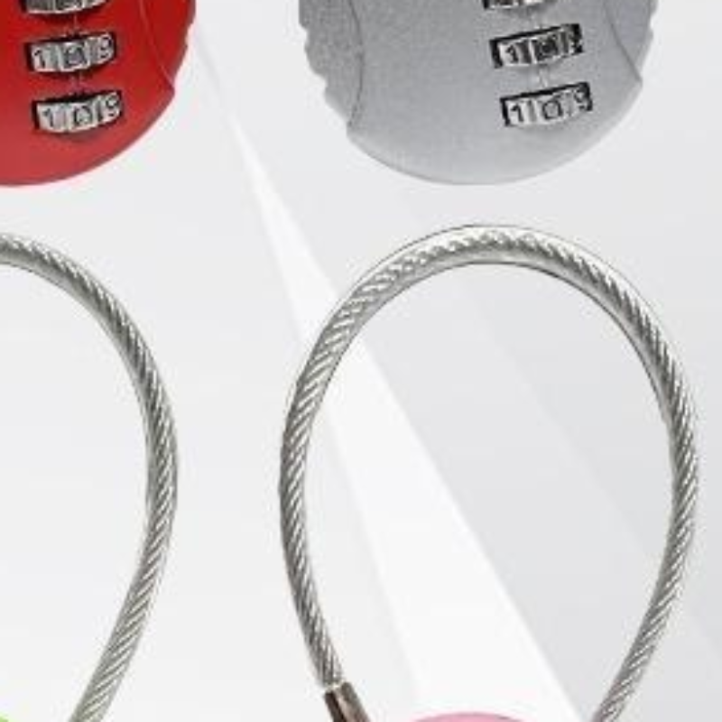 3 Digit Cable Combination Padl - огляд і ціна Cable Lock Flexible