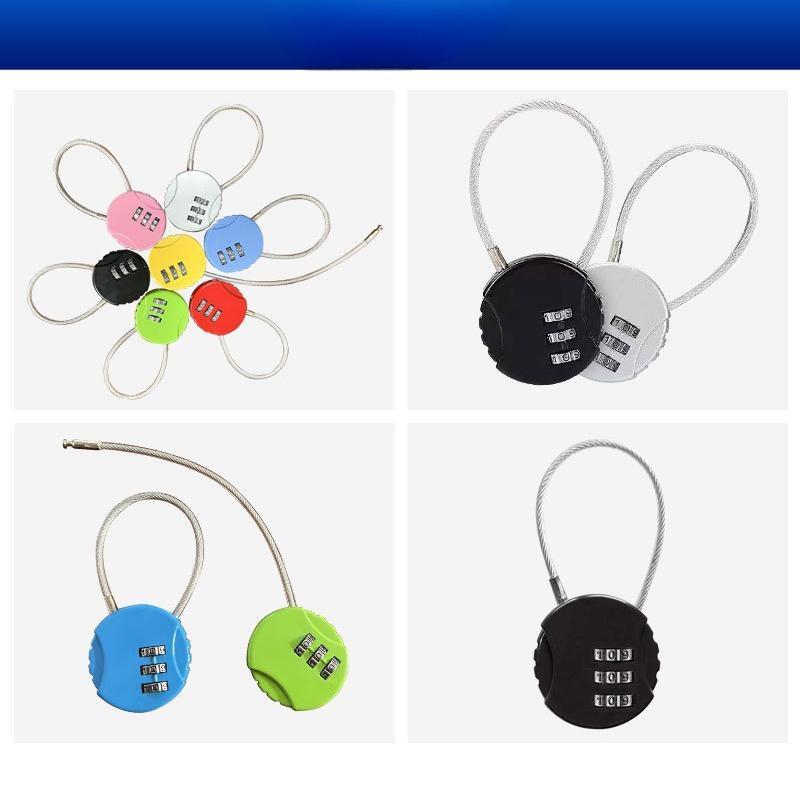 3 Digit Cable Combination Padl - огляд і ціна Cable Lock Flexible