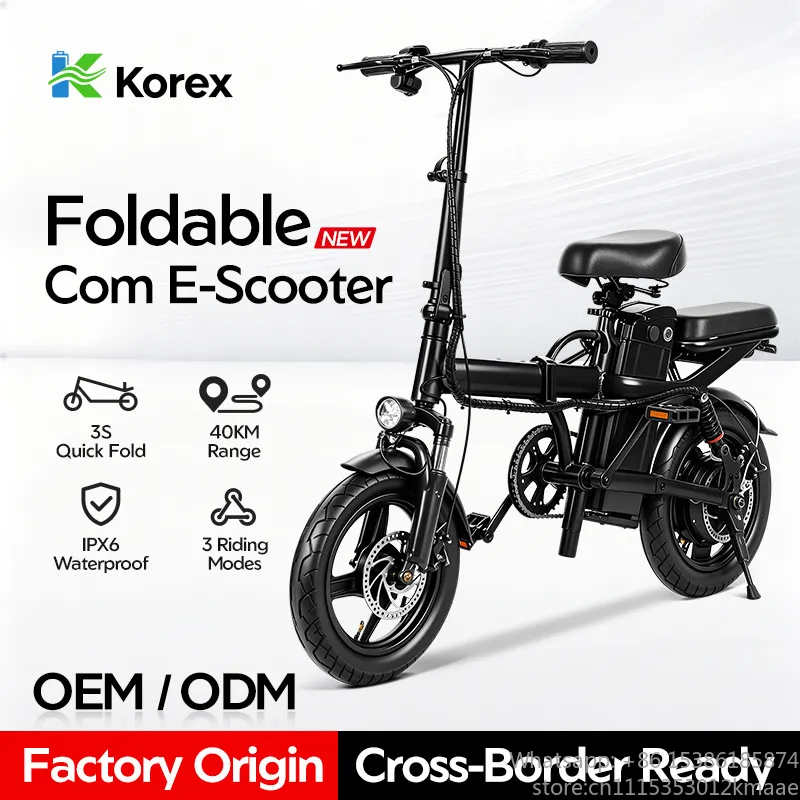 Vequyn Compact Foldable Electr - огляд і ціна Commuter Biking