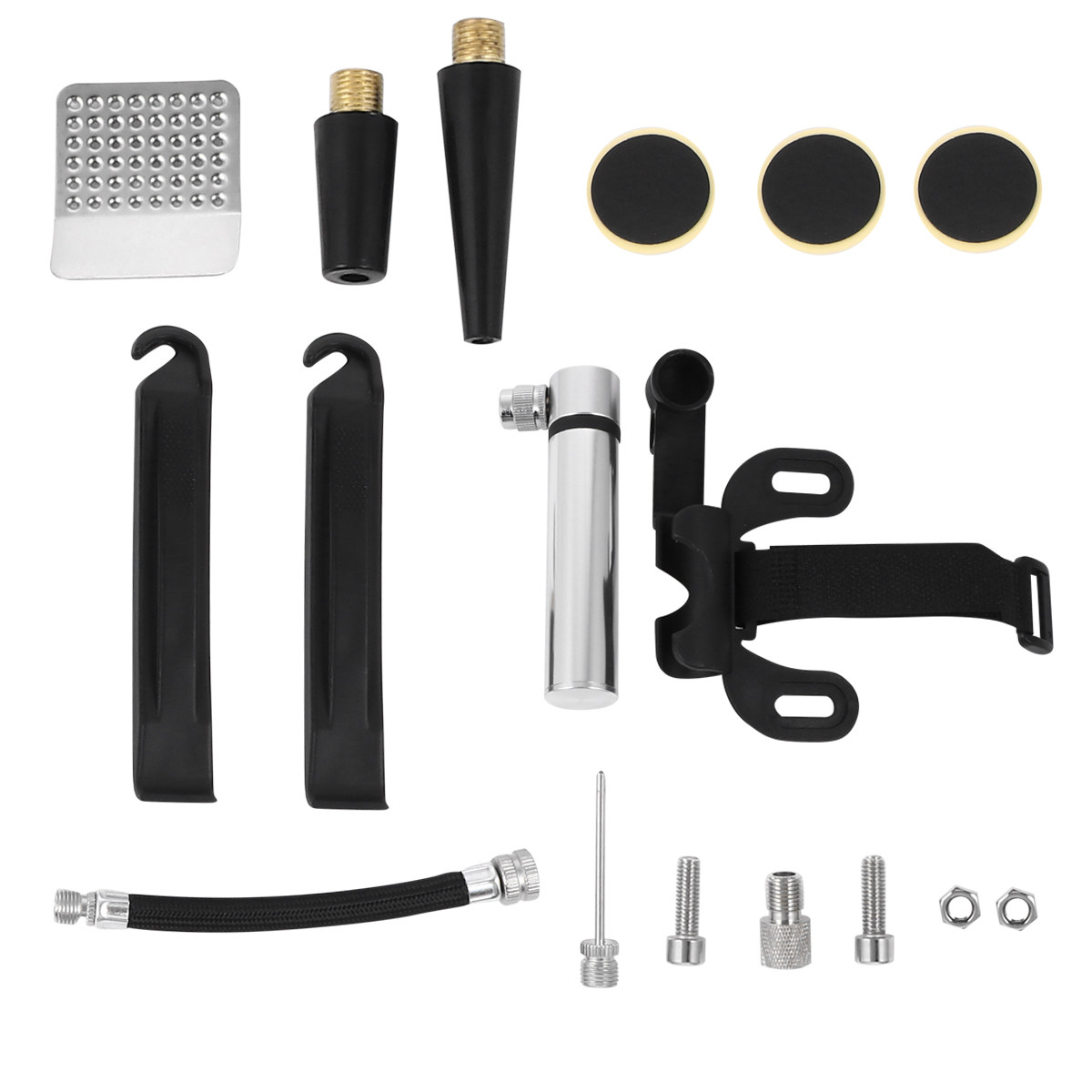Bike Pump and Puncture Repair  - огляд і ціна Bike Pump Frame Mount
