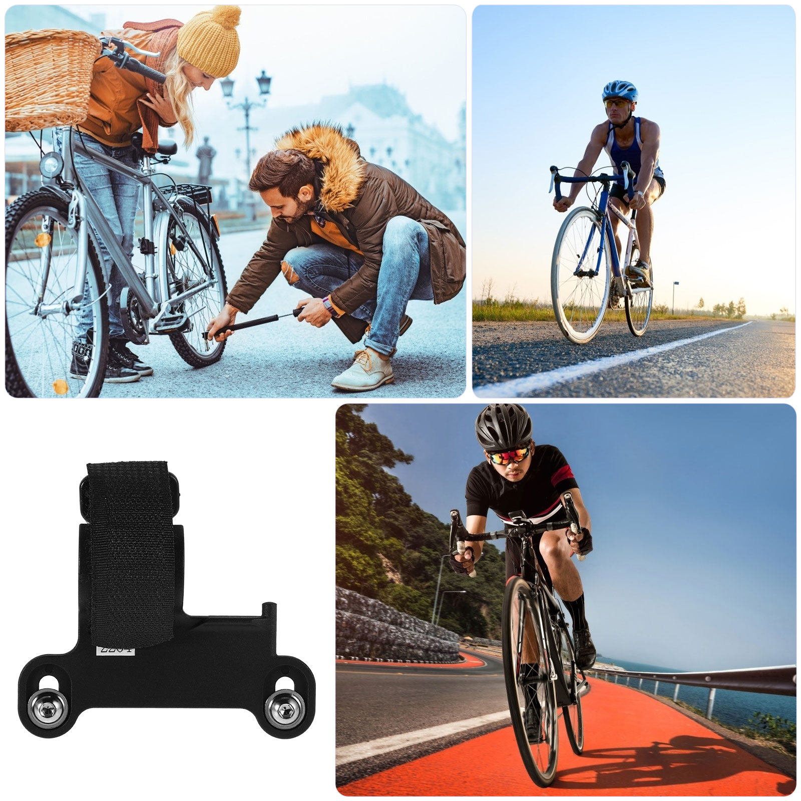 Bike Pump Holder Clip Nylon Fr - огляд і ціна Bike Pump Frame Mount