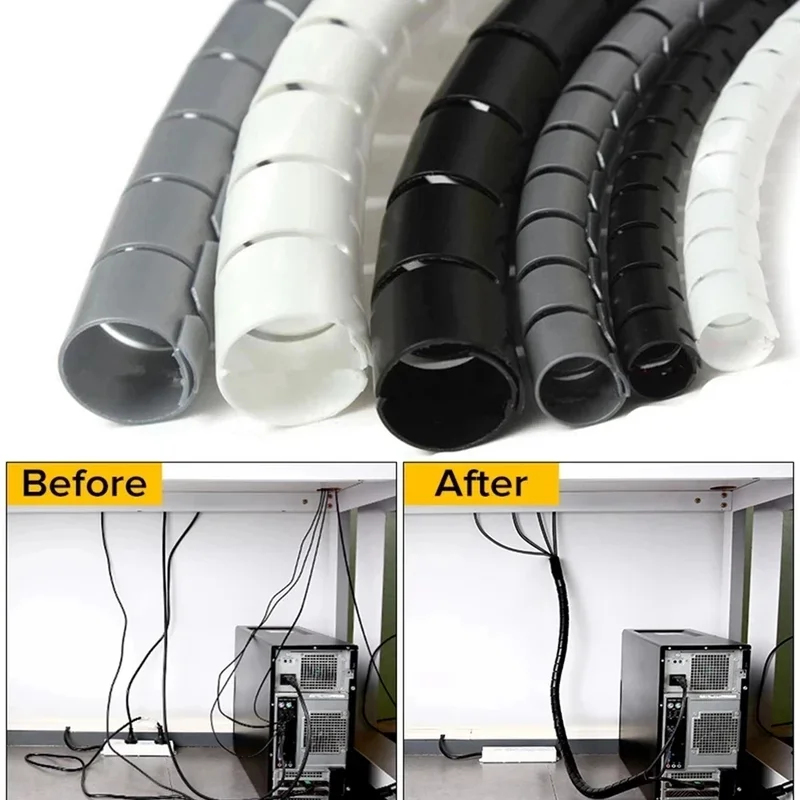 1/3pcs 2M Flexible Spiral Cabl - огляд і ціна Cable Lock Flexible