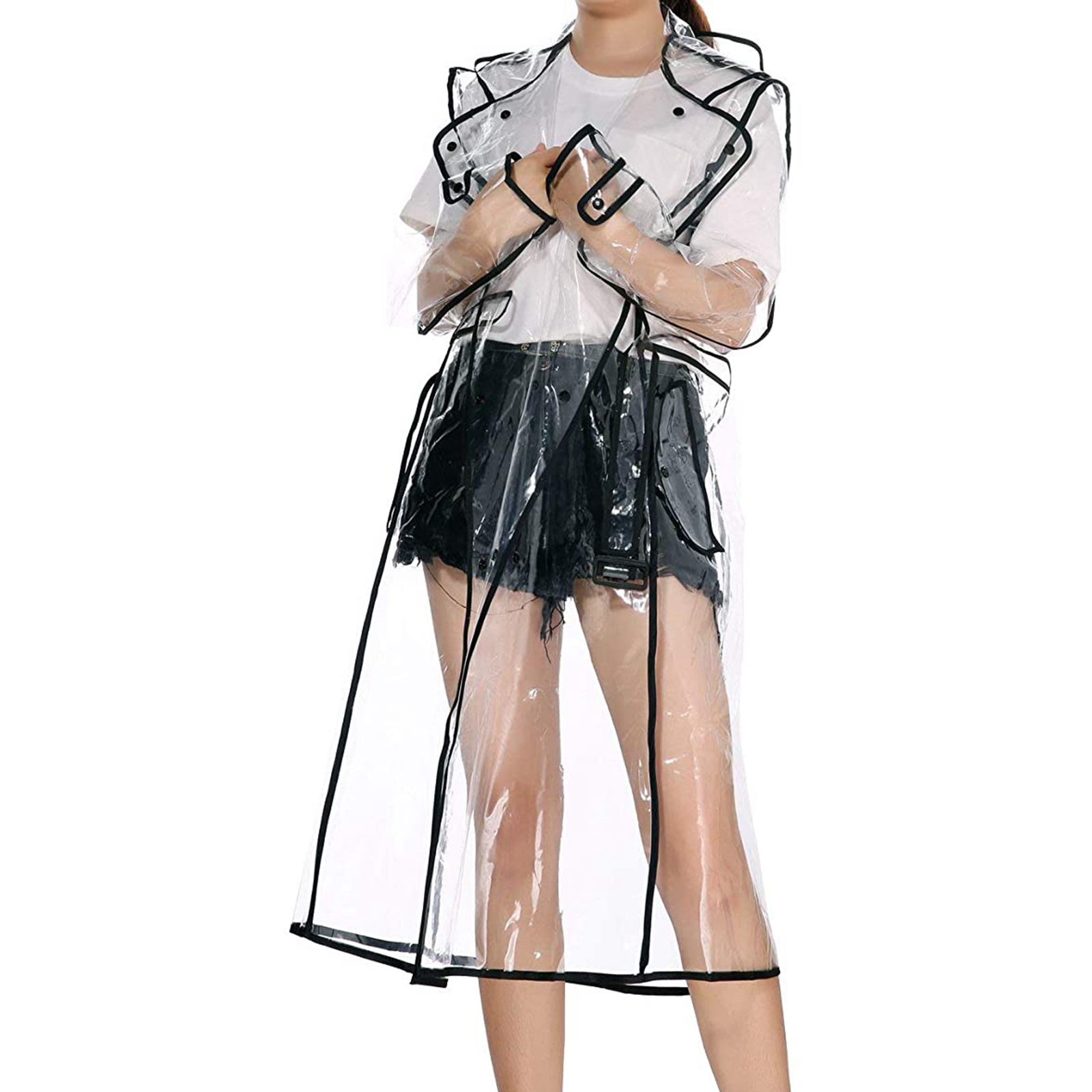 Cycling Bike Rain Cape Poncho  - огляд і ціна Cycling Rain Jacket Commute